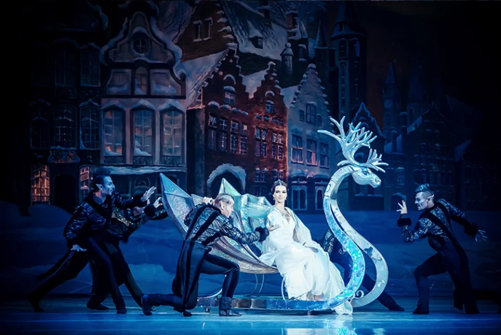 photo du ballet La Reine des neiges - droits réservés
