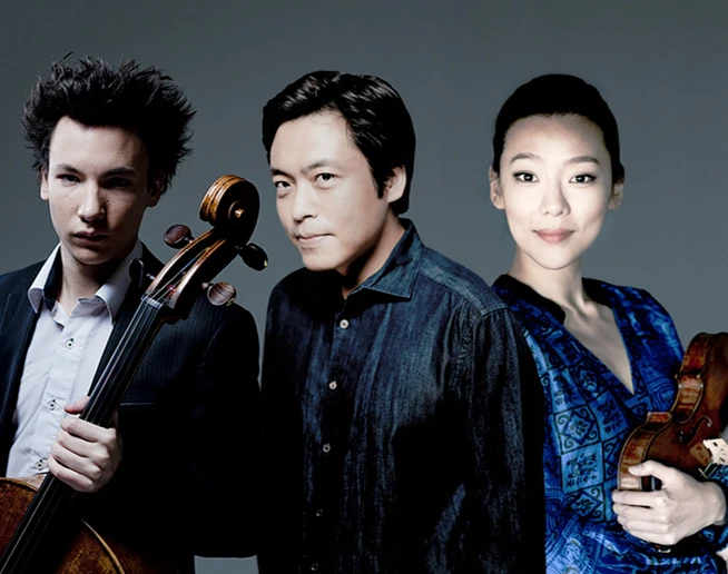 Photo de Edgar Moreau, Sunwook Kim, Clara-Jumi Kang