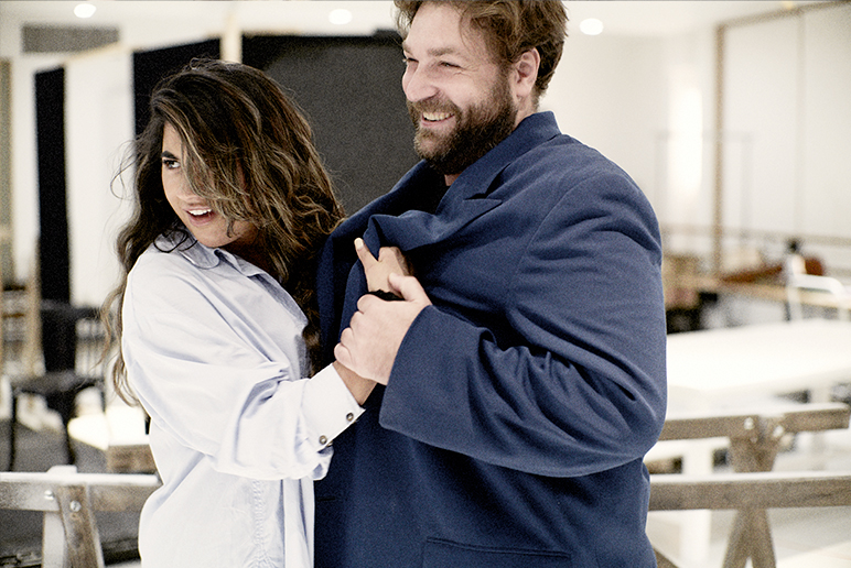 Amina Edris et Alexandre Duhamel