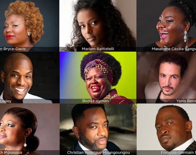 Photo des grandes voix lyriques d’Afrique