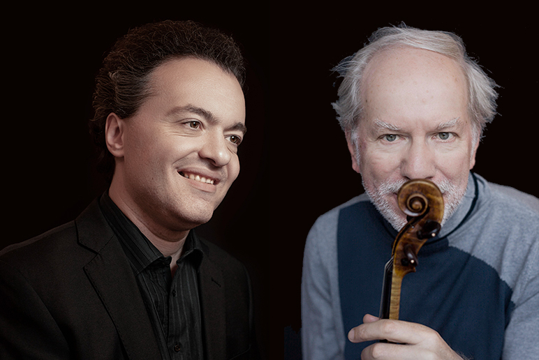 Photo de Evgeny Kissin © Mascia Sergievskaia, Gidon Kremer © Angie Kremer