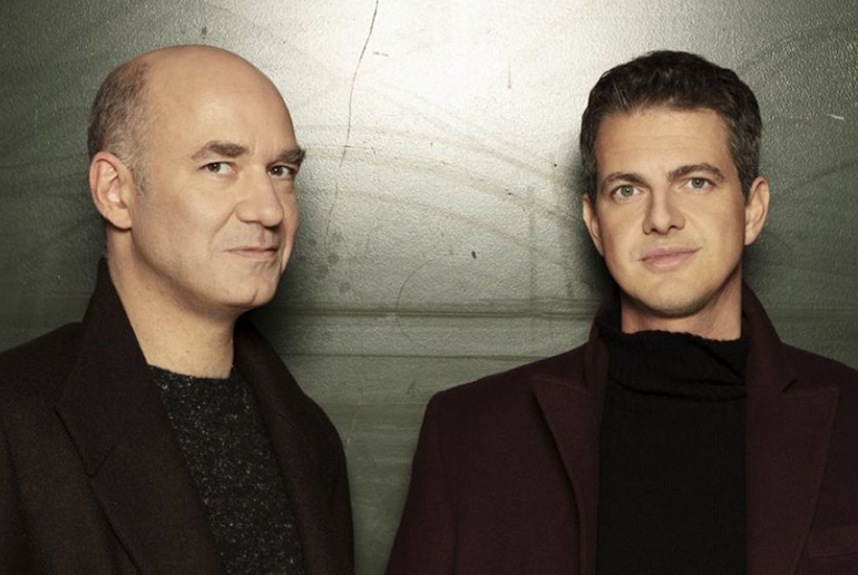 Photo de Philippe Jaroussky et Jérôme Ducros © Simon Fowler