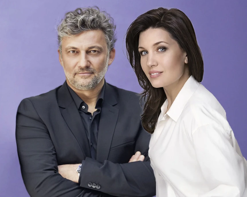 Jonas Kaufmann © G. Hohenberg, Marina Rebeka © T. Vlasova