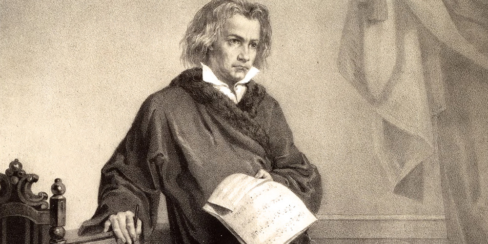 Portrait de Beethoven © Gallica - BnF