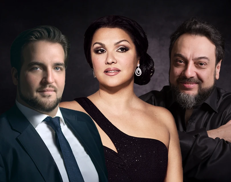Brian Jagde, Anna Netrebko, George Petean - Droits réservés