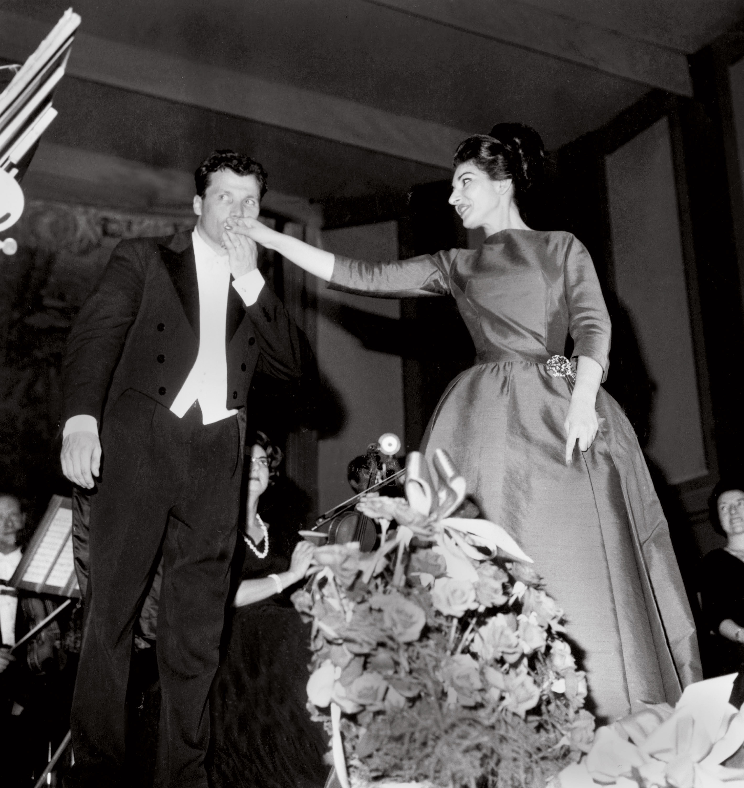 Maria Callas et Georges Prêtre - DR