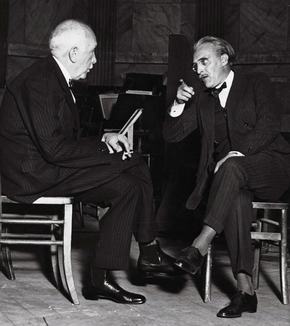 Richard Strauss et Walther Straram